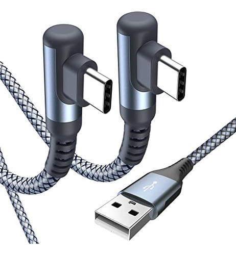 Cable Usb C Sweguard En Ángulo Recto  3.1 A  Carga Rápida  P