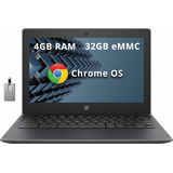 Laptop Chromebook Para Estudiantes Hp 11a G8 11.6 Hd, Proces