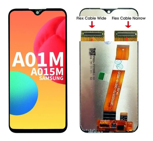 Modulo Samsung A01 A015 Narrow Flex Display Original