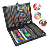 Set De Arte Dibujo Colores Marcadores Lápices 168pcs