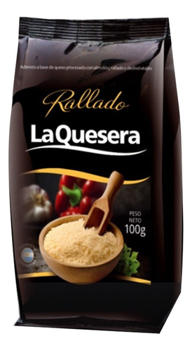 Queso Rallado X 100 Gr La Quesera ( X 6 Unidades)