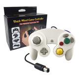 Controle Clássico Compatível Nintendo Wii/u Game Cube Branco