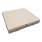 Caja Para Pizza Grande  Micro 33x33 Marrón X 200 Unid