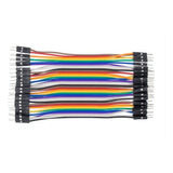 Cables Jumpers M-m 10cm X40 Unidades