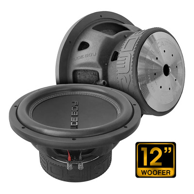 Subwoofer 12 pulgadas Premium 3600w Doble Bobina 4 + 4 ohm The Rude Boy By Steelpro Sistemas SPL y SQ Máxima potencia Sub bass | Envío gratis