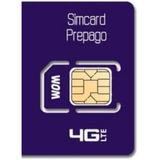 Pack De Wom Sim Card X 10 Unidades Prepago Libres