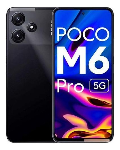  Poco M6 Pro 5g 256 Gb Preto 8 Gb Ram (sistema Global)