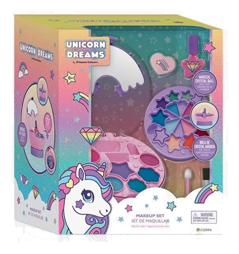 Set De Maquillaje Unicorn Dreams Infantil Ud5703