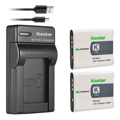Cargador De Batería Kastar Para Sony Np-bk1 Cybershot Dsc | Meses sin interés