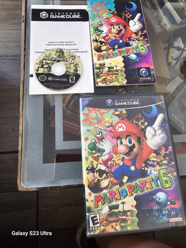 Nintendo Gamecube Mario Party 6 Completo 