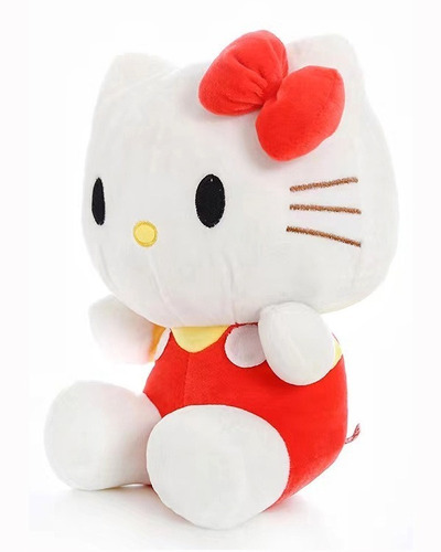 Peluche Hello Kitty, 20 Cms. Love. Gato. Muñecos. Rojo. 2.