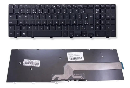 Teclado Para Notebook Dell 15 Série 3000 I15-3567-d10p Preto