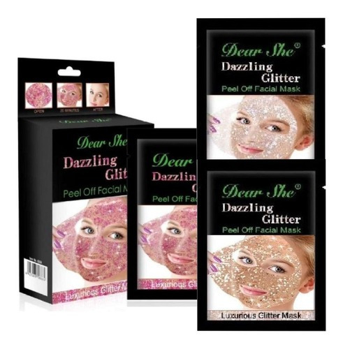 Mascarilla Facial Para Piel Dear She Glitter