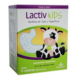 Lactiv Kids Proteína De Soya, Probióticos C/6 Sobres Naturex