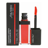 Shiseido Lacquerink Lipshine 305 Red Flicker For Unisex Lip