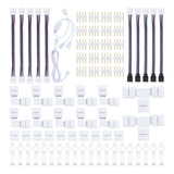 Conector Connector.strip Led Pin Light 5050 Para Led