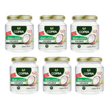 Kit 6 - Óleo De Coco Sem Sabor 200ml - Copra