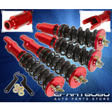For 95-98 Nissan 240sx S14 Red Track Adjustable Coilover Aac