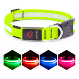 Collar Perros Led Collar Luminoso Perros Ajustable Usb ...