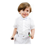 Camisa Infantil Batizado Branca Roupa Batizado Social Menino