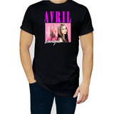 Playera Avril Lavigne Portrait Hombre