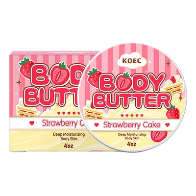 . Crema De Esmalte Corporal Strawberry Pastel - Loção Corp
