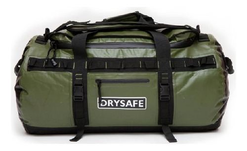 Bolso Duffel 80l Outdoor Tracking Camping Waterproof Drysafe Color Verde