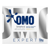 Kit 6 Lava Roupas  Claras  Brancas  Pó Omo Expert 720g Cada