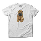 Camiseta Camisa Shar Pei Sharpei Cachorro