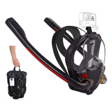 . Máscara De Snorkel Integral De Silicone Anti-vazamento Tu