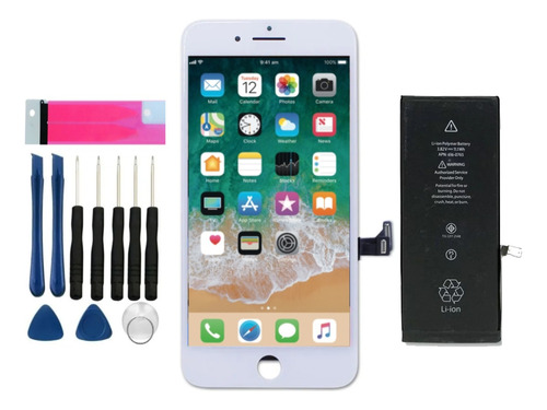 Kit Display + Bateria Para iPhone 7 Plus A1661 A1784 A1785