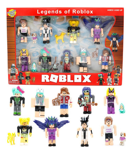 9pieces Figuras De Acción Roblox Suite Dolls Toys Modo Anime