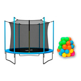 Cama Elastica 244 Metros Niños + Pelotas De Pelotero Regalo