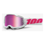 Óculos 100% Accuri 2 Proteção Moto Trilha Dh Goggle Pink Pro