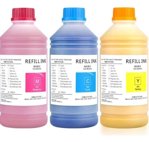 Tinta Premiun Colores Para Hp Gt52 Gt 533 615 52 - X3 500ml