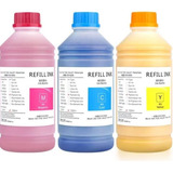 Tinta Premiun Colores Para Hp Gt52 Gt 410 5820 52 - X3 500ml