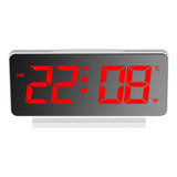 Reloj Despertador Digital Led, Número Grande, Dígitos En Neg