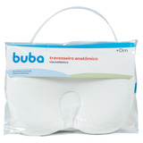 Travesseiro Anatômico Viscoelástico Branco 10700 - Buba