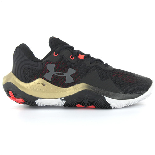 Tênis De Basquete Oficial Under Armour Preto Confortável