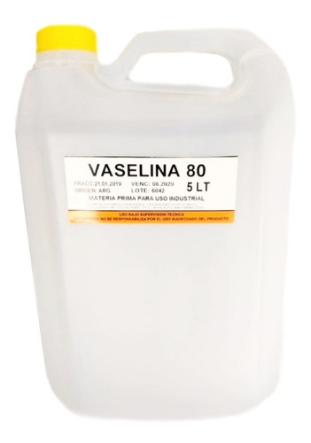 Vaselina Liquida 80 Por 5 Litros