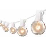 Vavofo Outdoor String Lights With G40 Globe Bulbs Waterproof