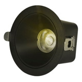 Plafon Led Luminario De Empotrar Luz Neutral Ip20 7w 640lm Color Negro