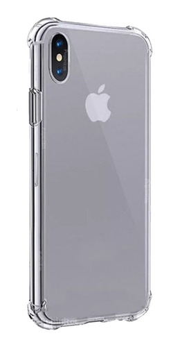 Funda Transparente Y Vidrio Glass Para iPhone X  Xs