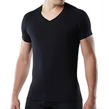 3 Camisetas Premium Cotton Cuello  V 