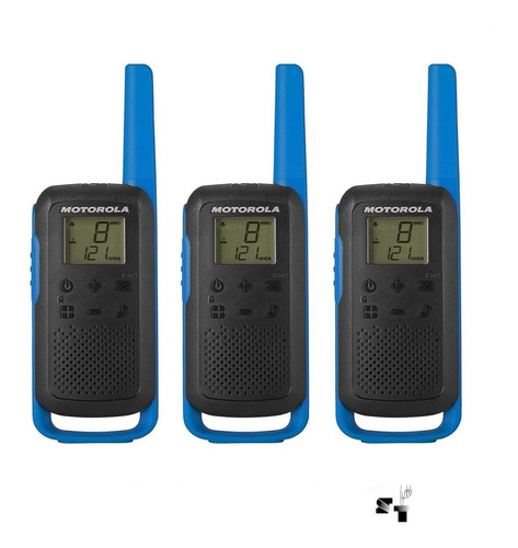 Trio De Handies Motorola T270 40km 22 Canales Modelo Nuevo