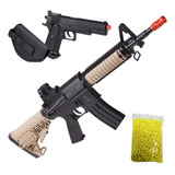 Kit Fusil Y Pistola Airsoft Gf Warrior Protection Cal. 6mm