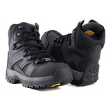 Bota Caballero Con Casquillo Jeep 3567 Crazy Negro