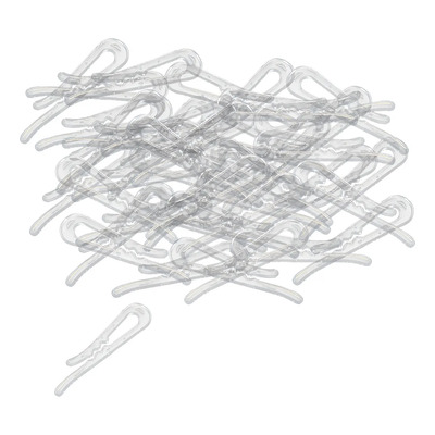 Clip De Cocodrilo Transparente Para Diente Cuadrado 40mm