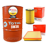 Cambio Aceite Total 5w30 8l + Kit Filtros Vw Amarok 2.0 Td