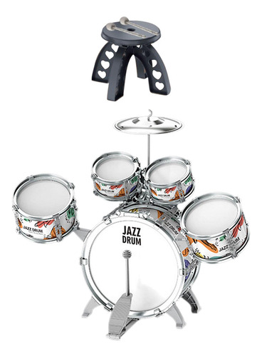 Juego De Batería De Jazz Para Niños, Kits De Estilo B